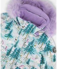 Deux par Toddler Girls Two-Piece Discover Snowsuit Lavender - Toddler|Child