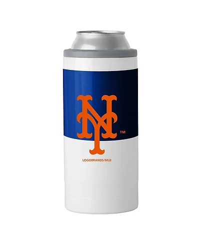 Logo Brands New York Mets 12oz. Color Block Slim Can Cooler