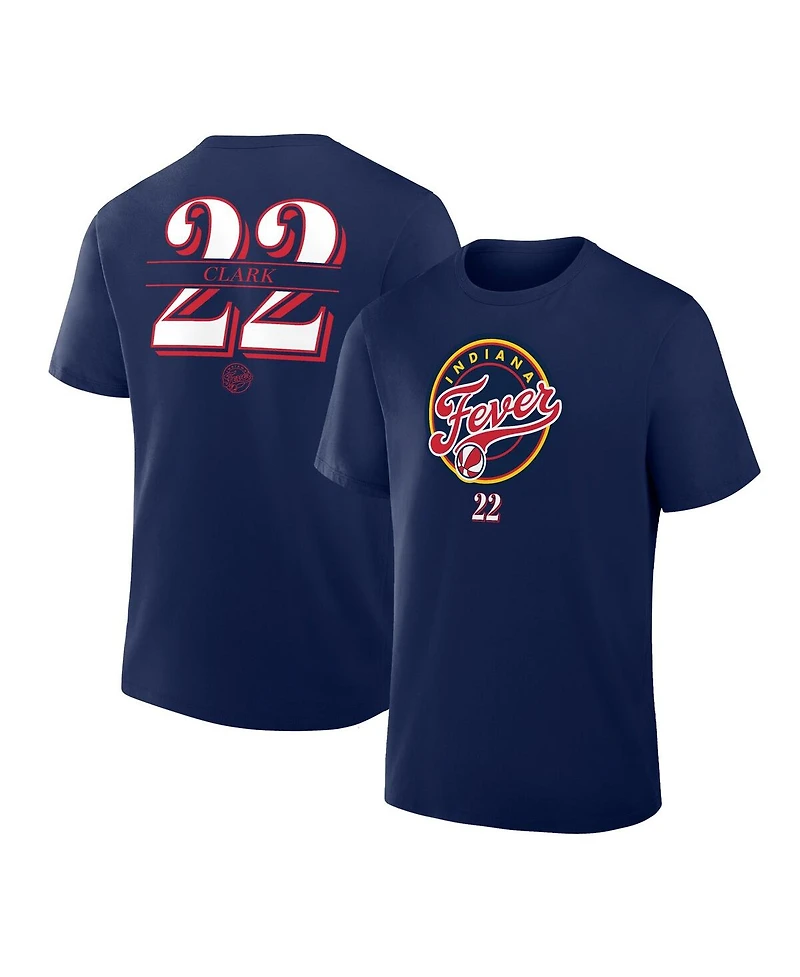 Fanatics Men's Caitlin Clark Navy Indiana Fever In The Paint Name Number T-Shirt
