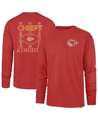 '47 Brand Men's Red Kansas City Chiefs Regional Backer Franklin Long Sleeve T-Shirt