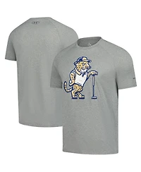 Under Armour Men's Heather Gray The Players Raglan Tech T-Shirt