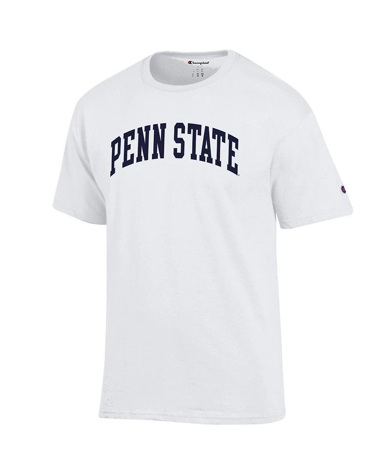 Champion Men's White Penn State Nittany Lions Basic Arch T-Shirt