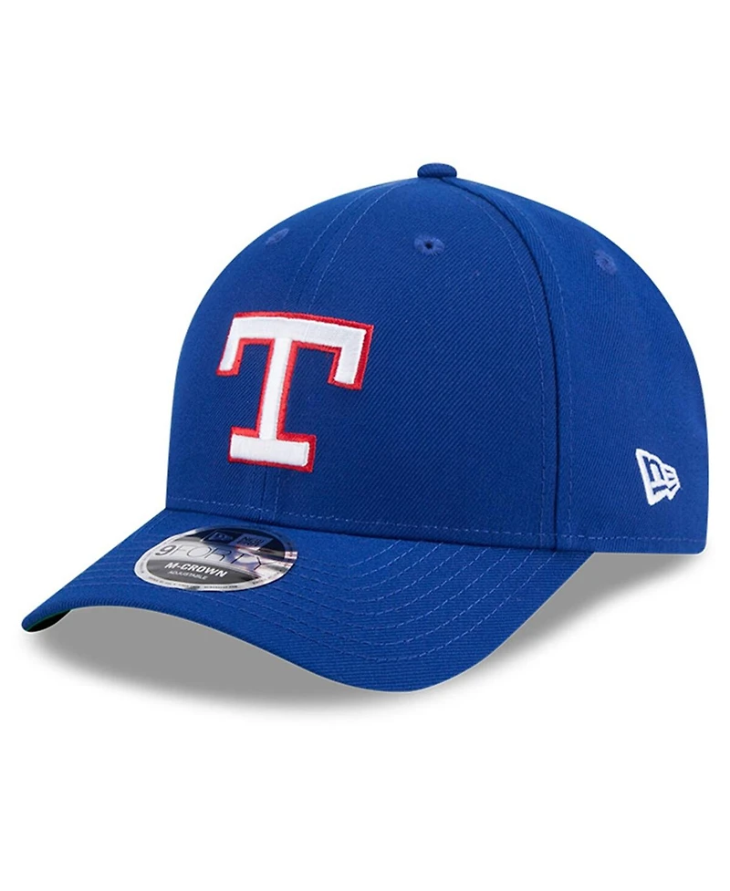 New Era Men's Royal Texas Rangers Baseball Hall of Fame 9FORTY M-Crown Adjustable Hat