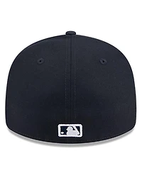 New Era Men's Navy York Yankees Baseball Hall of Fame 59FIFTY Low Profile Fitted Hat