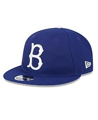 New Era Men's Royal Brooklyn Dodgers Baseball Hall of Fame Retro Crown Cooperstown Collection 9FIFTY Adjustable Hat