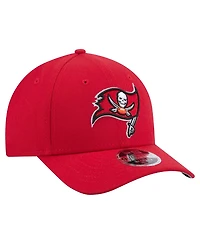 New Era Men's Red Tampa Bay Buccaneers Team Collection 9FORTY M-Crown Adjustable Hat