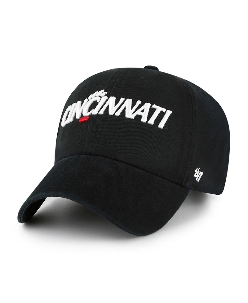 47 Brand Men's Cincinnati Bearcats Clean Up Adjustable Hat