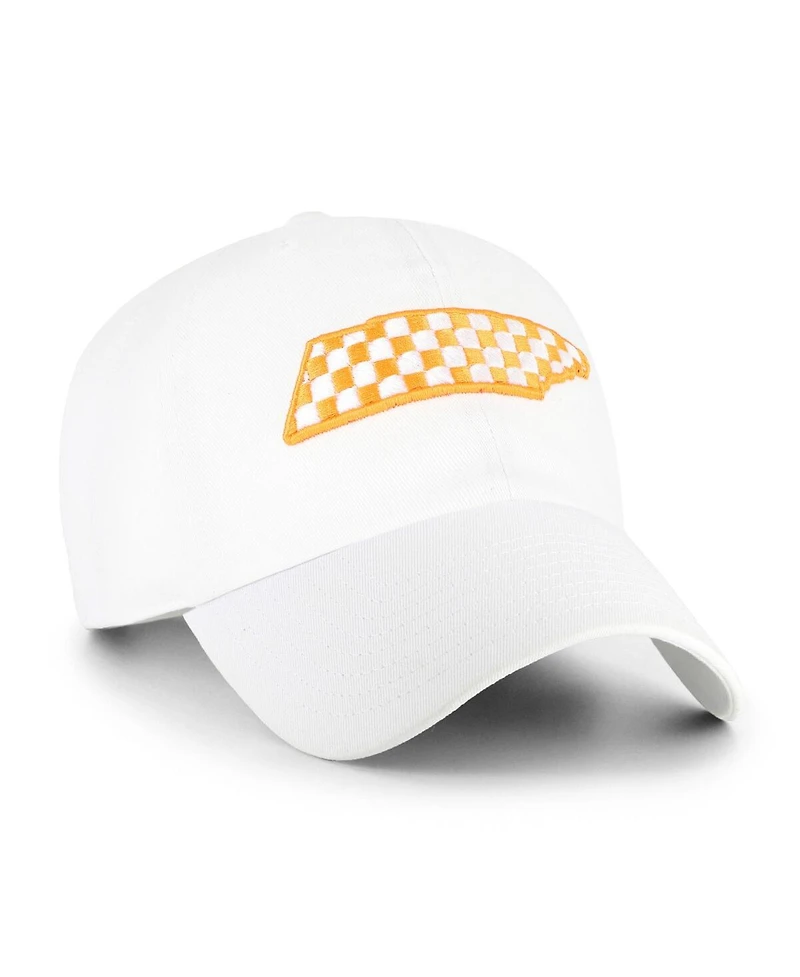 '47 Brand Men's White Tennessee Volunteers Clean Up Adjustable Hat