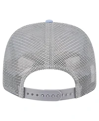 New Era Men's Light Blue/Gray Phoenix Suns Adventure Aloha Pattern 9SEVENTY Stretch-Snap Hat