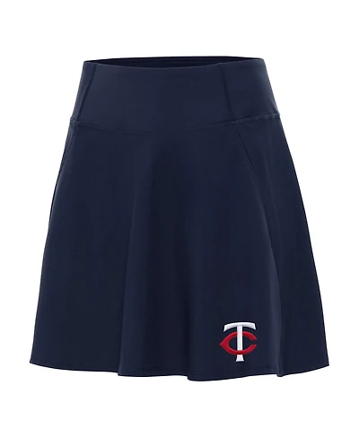 Antigua Women's Navy Minnesota Twins Chip Skort