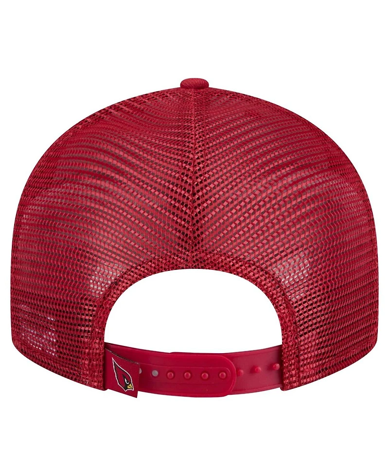 New Era Men's Cardinal Arizona Cardinals Low Profile 9FIFTY Snapback Hat