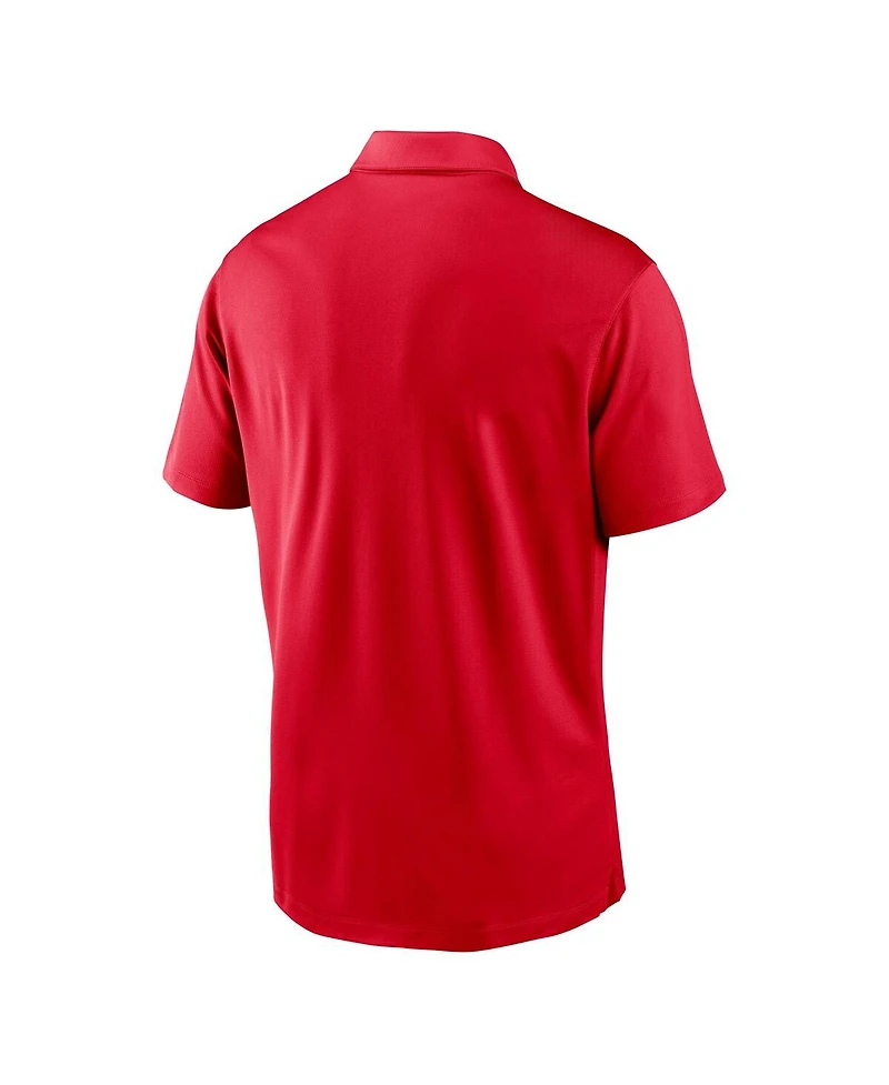 Nike Men's Scarlet Rutgers Knights Performance Victory Solid Polo Shirt