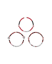 Foco Cincinnati Reds 3-Pack Friendship Bracelet Set