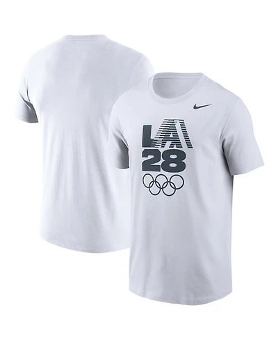 Nike Men's White LA28 Summer Olympics Performance T-Shirt