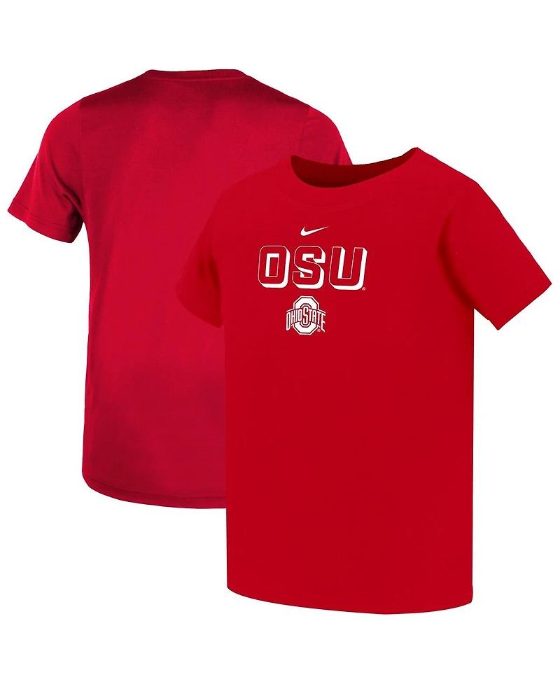 Nike Toddler Scarlet Ohio State Buckeyes Legend Performance T-Shirt
