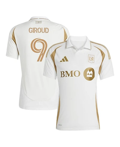 Adidas Men's Olivier Giroud White Lafc 2025 Secondary Replica Player Jersey
