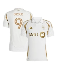 Adidas Men's Olivier Giroud White Lafc 2025 Secondary Replica Player Jersey
