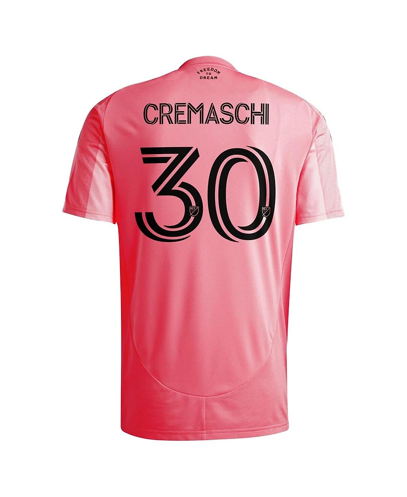 Adidas Men's Benjamin Cremaschi Light Pink Inter Miami Cf 2025 Euforia Replica Player Jersey