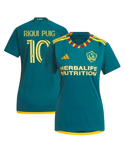 Adidas Women's Riqui Puig Green La Galaxy 2024 Kit Replica Player Jersey