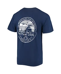 Image One Men's Navy Penn State Nittany Lions Circle Campus Scene T-Shirt