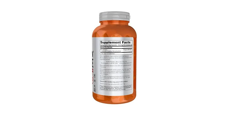 Now Foods Kre-Alkalyn Creatine ,750mg ,240 caps