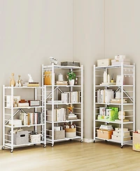 Sugift 5-Tier Foldable Storage Shelves