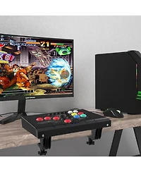 Nbcp Arcade Fight Stick, Arcade Fighting Joystick, Street Fighter Controller with Turbo for PS3, Nintendo Switch, Pc Windows (7/8/10/11), Android Tv B