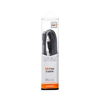 Ventev Flat Usb C to Apple Lightning High Speed Tangle-Free 6 Foot Cable