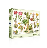 New York Puzzle Company Cacti Cactus 1000 Piece Puzzle