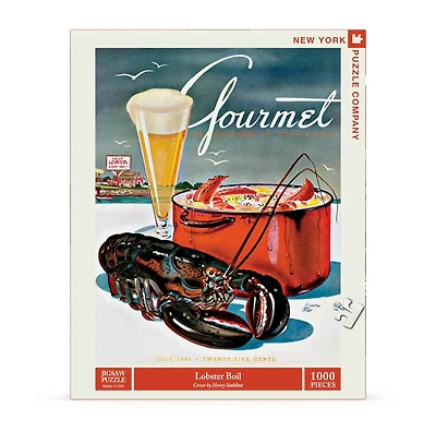New York Puzzle Company Lobster Boil 1000 Piece Puzzle