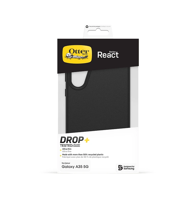 OtterBox React Case for Samsung SGA355G (Nominee)-Black