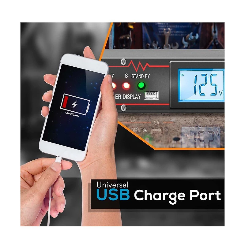 Pyle Power Sequence Controller - Pro Electronics Power Supply Conditioner Sequencer with Lcd Display, Usb Power Charge, Rack Mountable