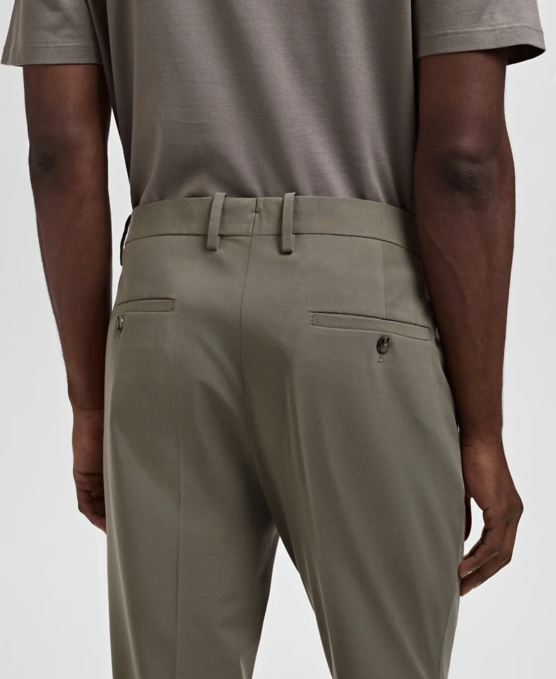 Mango Men's Stretch Fabric Super Slim-Fit Suit Pants