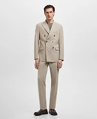 Mango Men's Monaco Slim-Fit Suit Pants