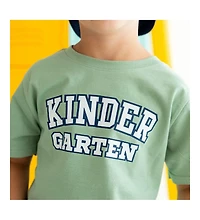 Sweet Wink Toddler Boys Kindergarten Varsity Short Sleeve T-Shirt