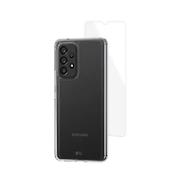 Case-Mate Protection Pack Tough Case and Glass Screen Protector for Samsung Galaxy A53 5G-Clear