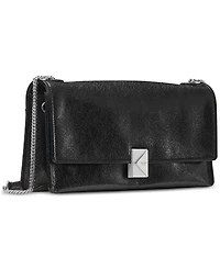 kate spade new york Deco Glazed Leather Soft Shoulder Bag
