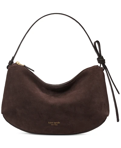 kate spade new york Loop Medium Suede Shoulder Bag