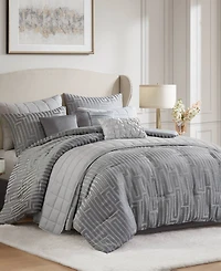 Madison Park Royce Luxury Jacquard 10-Pc. Comforter Set