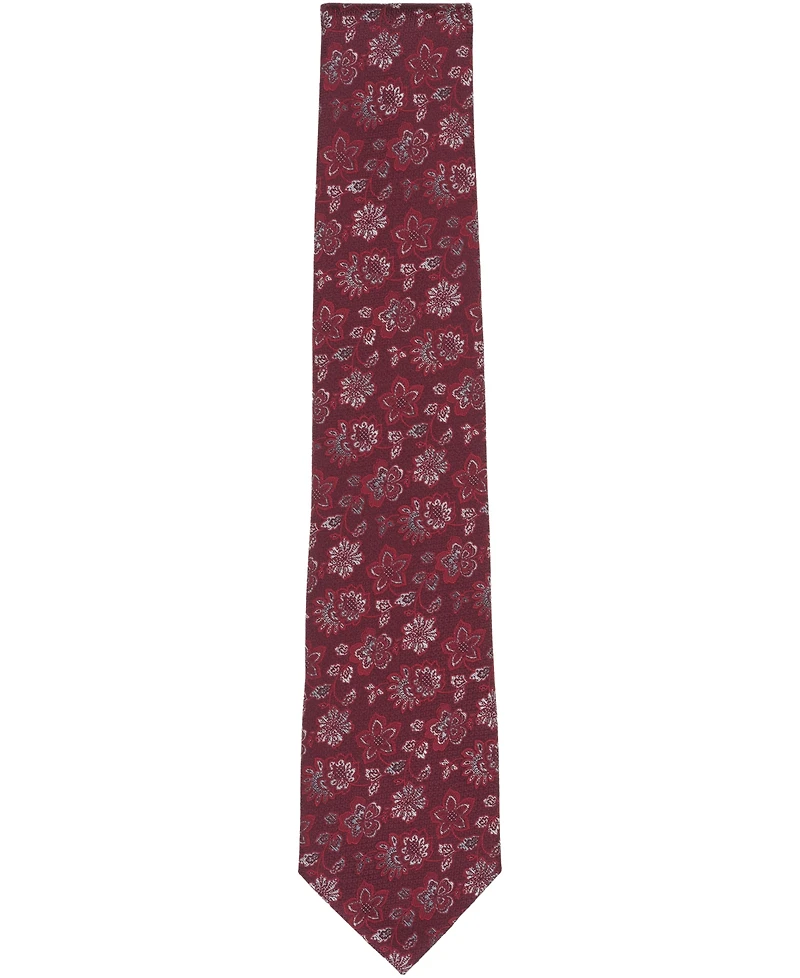 Perry Ellis Portfolio Men's Ramos Floral Pattern Classic Tie