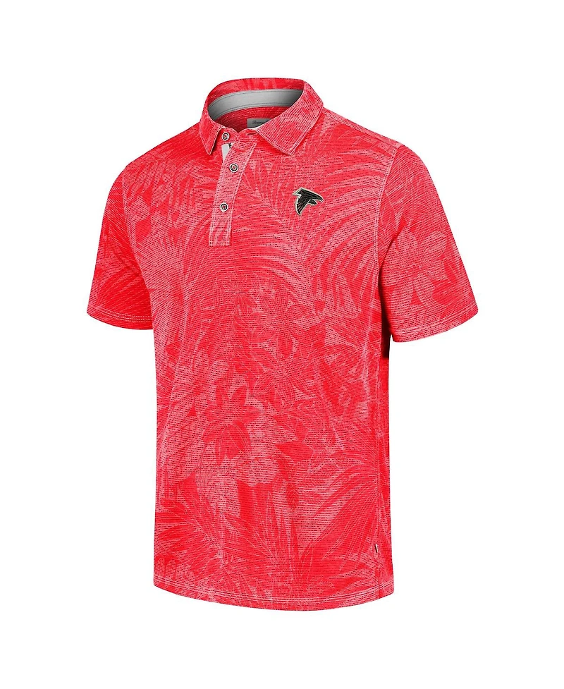 Tommy Bahama Men's Red Atlanta Falcons Sport Santiago Paradise Polo Shirt