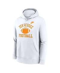 Nike Men's White Tennessee Volunteers Legacy Football Icon Club Fleece Pullover Hoodie