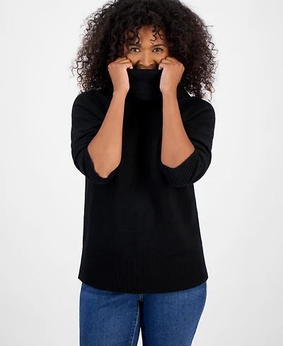 Style & Co Women's Cowl-Neck Tunic Sweater, Macy's Exclusive