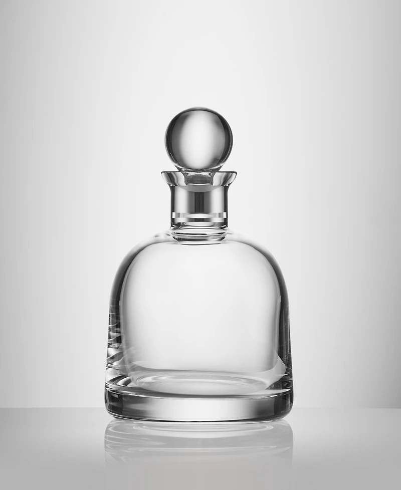 Elegance Round Stopper Short Decanter, 37.2 Oz