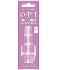 Opi On Point Instant Press-On Mani - Lucky Lucky Lavender