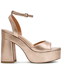 Dv Dolce Vita Women's Wizzard Two-Piece Platform Block Heel Dress Sandals