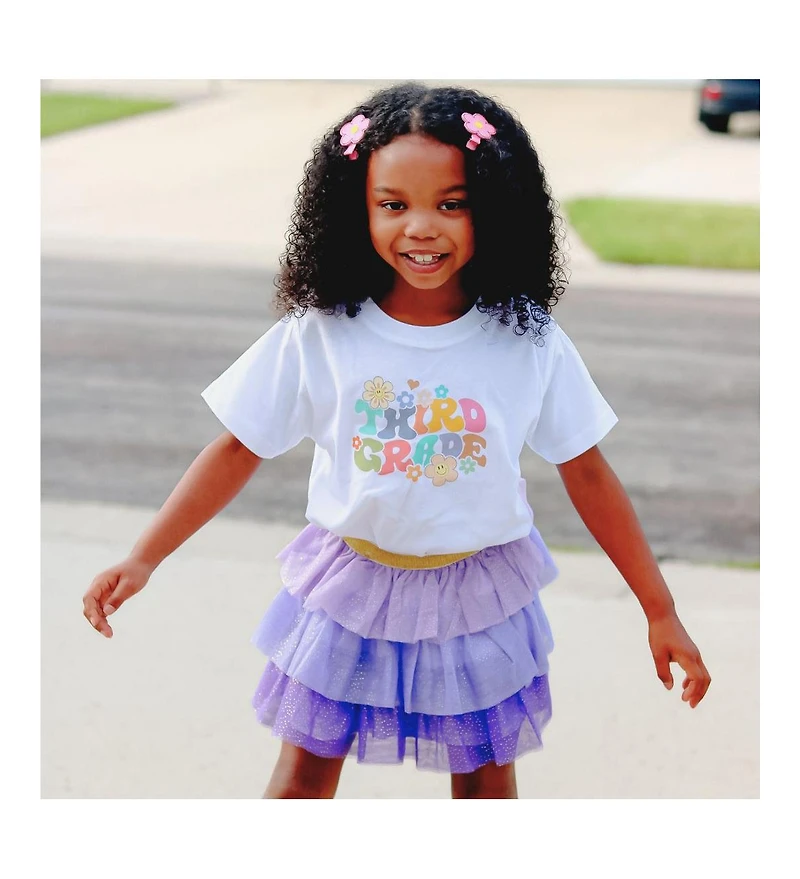 Sweet Wink Girls Pink Daisy Clip Set