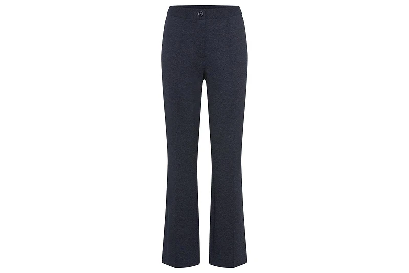 Olsen Mona Fit Bootcut Leg Denim Look Cropped Trouser