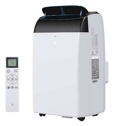 gaomon 12,000 Btu Portable Ac - Quiet Operation, Dehumidifier & Fan, Remote Control, Black Cover, Cools Rooms up to 550 Sq. Ft