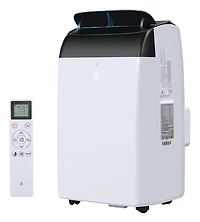 gaomon 12,000 Btu Portable Ac - Quiet Operation, Dehumidifier & Fan, Remote Control, Black Cover, Cools Rooms up to 550 Sq. Ft